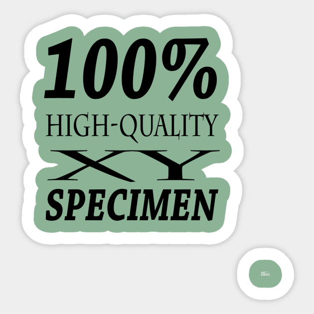 100% high-quality XY specimen Sticker by Lupigna